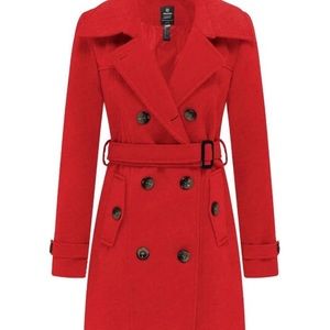 Red dress coat (women’s)